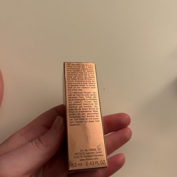 ARTDECO golden bronze Öl Drops 13ML - Picture 4 of 6